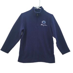 Champion Womens‎ S Textured Quarter Zip Nittany Lions Turtleneck Sweater